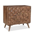 thumbnail image 2 of Steve Silver Veneto Armoire d'Appoint en Bois Massif Noyer Mat, 2 of 5