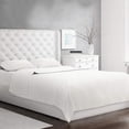 thumbnail image 3 of 1100 Thread Count 4 Piece Quality Sheet Set 18 Inch DeepPocket 100% Egyptian CottonSolid Pattern, 3 of 4