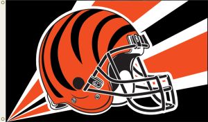 Cincinnati Bengals 3 Ft. x 5 Ft. Flag w/Grommets