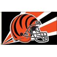 thumbnail image 1 of Cincinnati Bengals 3 Ft. x 5 Ft. Flag w/Grommets, 1 of 1