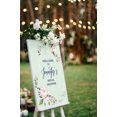 thumbnail image 4 of Darling Souvenir MADE WITH LOVE PersonalizedWelcomeSignFor Bridal Shower,Geometrical Lines With Roses,Bridal Shower Collection Great For Your Celebrations- 18x 12, 4 of 5