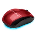 thumbnail image 2 of BlueDiamond Track Mobile-Travel Wireless Mouse, 1200 DPI Optical sensor, Ambidextrous - Red, 2 of 8