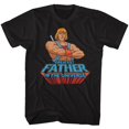 thumbnail image 1 of Masters Of The Universe Greatest Dad Black Adult T-Shirt Xlt, 1 of 2