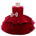 thumbnail image 4 of EGNMCR Robes de Soirée pour Femmes, Robes Formelles pour Femmes, Robes de Cocktail pour Femmes Robe pour Tout-Petits Bébés Filles Robe à Paillettes avec Nœud Robe de Fête d'Anniversaire Robe de Mariage Robes pour Enfants Robe Fille, 4 of 9