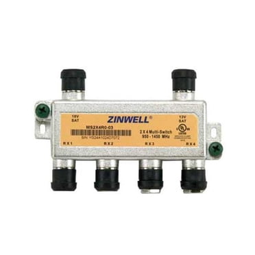 DirecTV Zinwell 2 X 4 Multi-switch 950-1450 Mhz - 1450 Mhz switch (ms2x4r0-03)