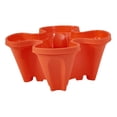 thumbnail image 1 of Almencla Jardinière de Jardinage Verticale Légumes Pot de Fleurs Jardin pour Poivrons Rouge, 1 of 8