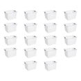 thumbnail image 1 of Sterilite Deep Ultra Plastic Storage Organizer Basket w/ Handles (18 Pack), 1 of 10