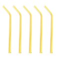 thumbnail image 1 of Reusable Glass Straws  5Pcs Bent Glass Drinking Straws for Smoothies  Milkshakes  Juice  Blue, 1 of 6