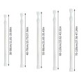 thumbnail image 5 of AMERTEER Adjustable Curtain Rod Metal Extendable Shower Curtain Rod Telescopic Poles Bathroom Household Hanger Rods Wardrobe Organizer, 5 of 5