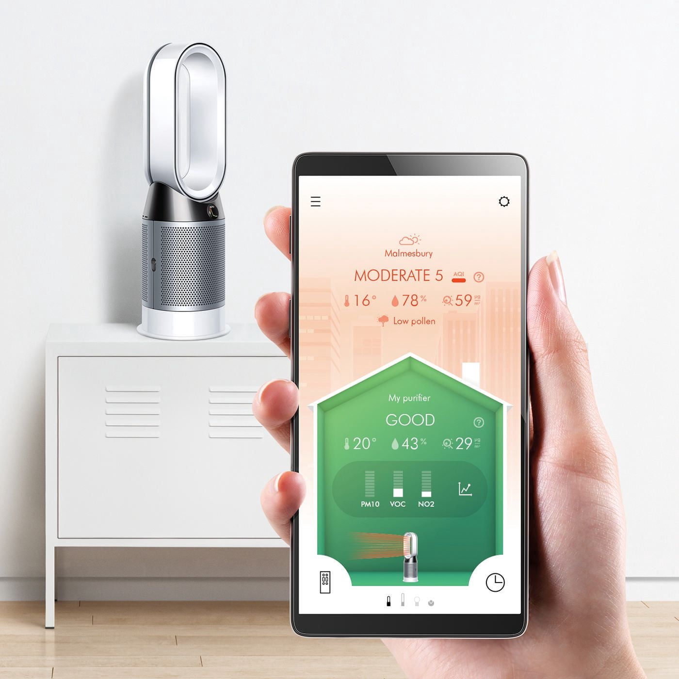 Dyson Pure Hot + Cool™ HEPA Air Purifier, Heater & Fan - Walmart.ca