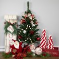 thumbnail image 1 of Northlight Full Buffalo Fir Artificial Christmas Wall or Door Tree - 3' - Unlit, 1 of 6