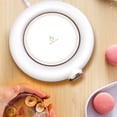 thumbnail image 5 of CIMAXIC 1pc Mug Warmer Mat USB Charging Coffee Mug Warmer Heat Preservation Cup Coaster,5.12"X4.72"X0.91", 5 of 5