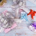 thumbnail image 5 of HLONK 10 PCS Large Pull Bow Gift Wrapping Bows  Pull Bow with Ribbon for Wedding Gift Baskets  Party Gift Wrap Bows  Presents Decorating Bows Blue, 5 of 5
