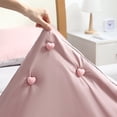 thumbnail image 4 of Needleless Duvet Clips Fasteners, Non-Slip Comforter Holders with Heart Design, Set of 8 for Bedding Security, 4 of 6