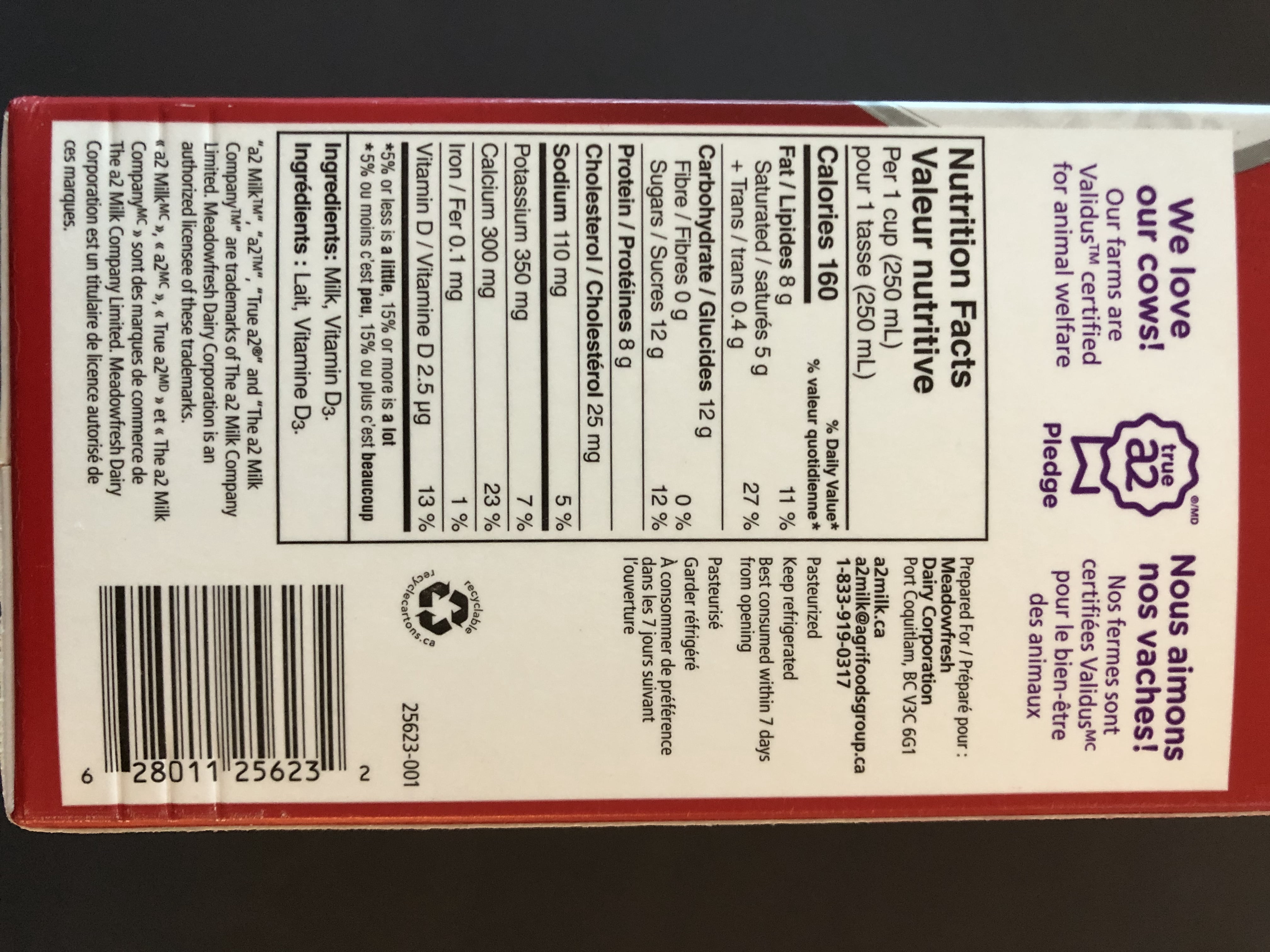 A2 MILK®3.25% MF