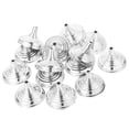thumbnail image 2 of Mini Flag Holder for Desk Made of Durable Plastic in Silver Color for Toy Car Display and Table Use 30 Pieces, 2 of 9