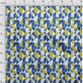 thumbnail image 3 of oneOone Polyester Lycra Fabric Parallelogram & Triangle Geometric Print Fabric By Yard 56 Inch Wide, 3 of 4