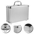 thumbnail image 1 of UPOUART Aluminum Alloy Toolbox Tool Storage Boxes Silver 1Set for General Users, 1 of 8