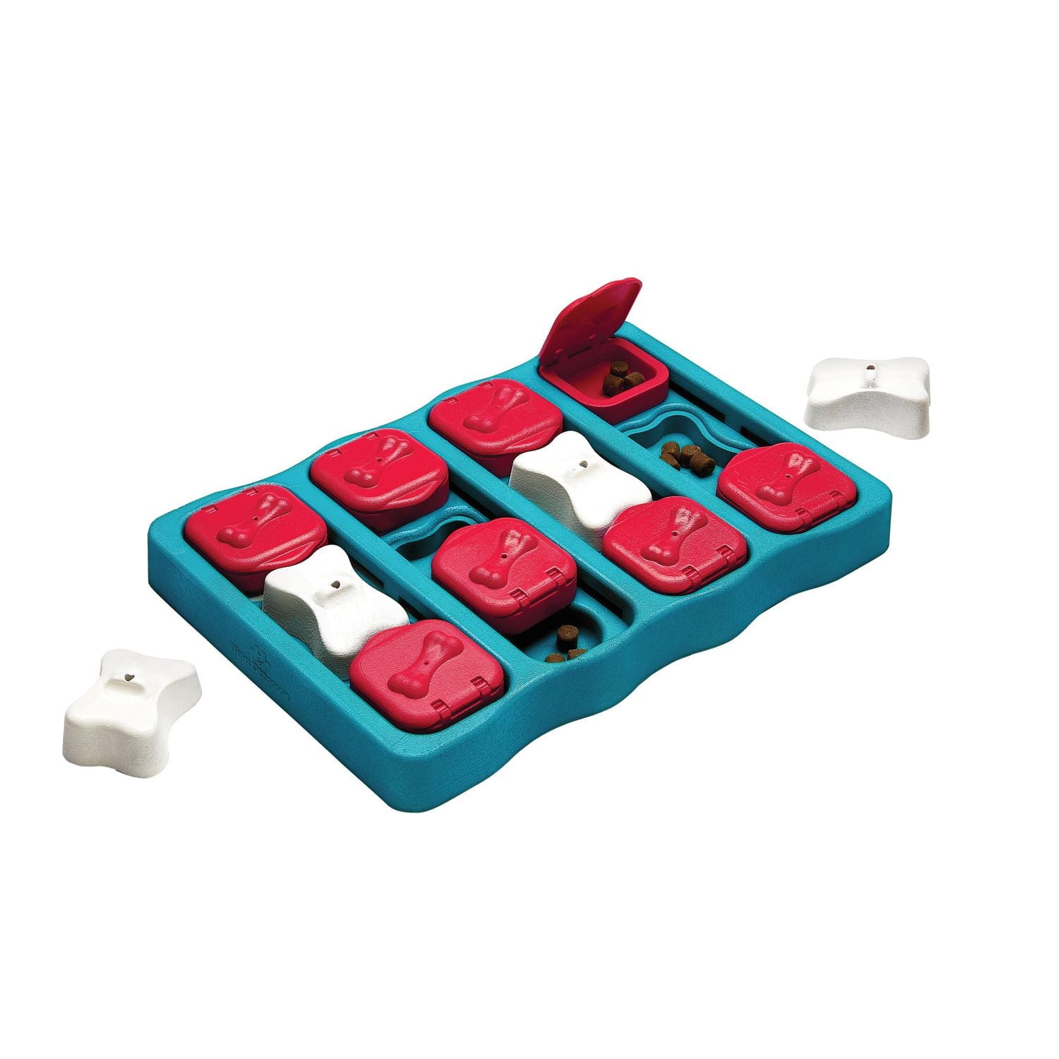 Nina Ottosson by Outward Hound Interactive Treat Puzzle Dog Brick Toy
