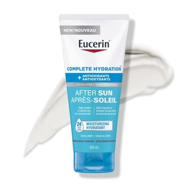 Lotion après-soleil en gel Eucerin, tube de 200 ml | Lotion après-soleil rafraîchissante avec antioxydants