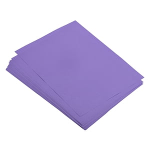 Uxcell 50 Feuilles Papier couleur pour impression de bureau Formulaires d'invitation Projets d'art Violet foncé 8.27 x 5.83 de pouce
