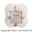 thumbnail image 4 of Dvkptbk Soft Warm Faux Throw Blanket Sofa Double Bed Blanket, 4 of 7