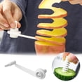 thumbnail image 2 of Vegetable Spiralizer & Zoodle Maker - for Cucumbers/Carrots, Hand-Crank Design, Makes Veggie Noodles, Easy to Clean, Practical Kitchen Tool, 2 of 6
