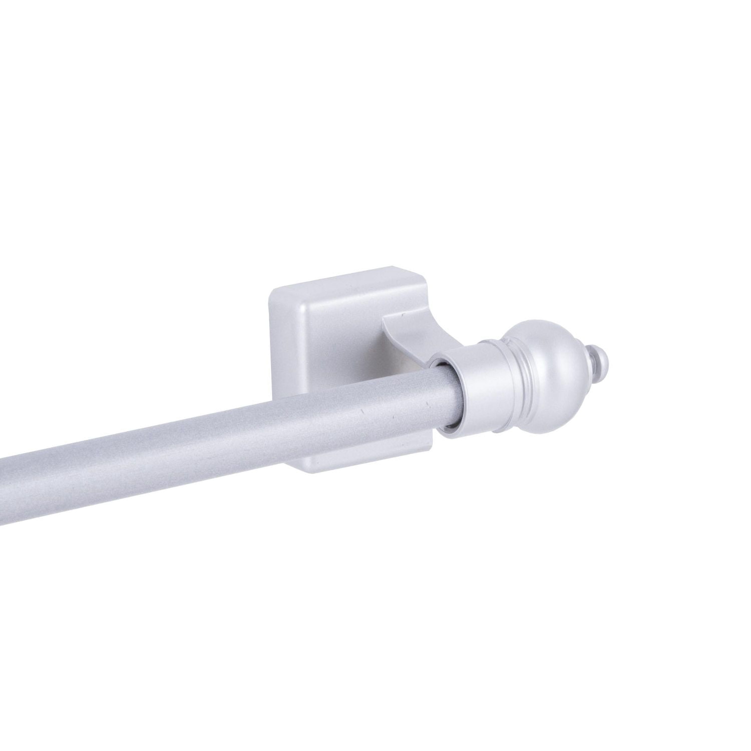 Mainstays Tringle à rideaux magnétique, 16 à 28 po, finition nickel et satin