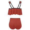 thumbnail image 4 of LSLJS Ensemble de Maillot de Bain Bikini à Volants pour Femmes, Ensembles de Bikini pour Femmes, 4 of 4