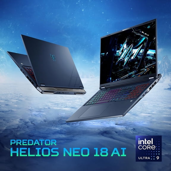 Acer Ordinateur Portable Gaming Predator Helios - 18 Pouces 4K Mini LED 120Hz/ RTX 5090/ 18 Pouces WQUXGA @ 120Hz/ Intel Ultra 9 275HX/ 64G RAM/ 4 To SSD/ W11 (Neuf)
