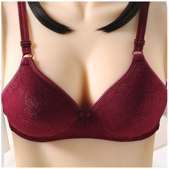 Bras for Women Plus Size Wireless Underwear Push Up Bra Everyday Bralettes
