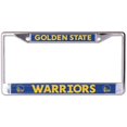 thumbnail image 1 of Golden State Warriors Cadre de Plaque d'Immatriculation Laser Chrome, 1 of 1