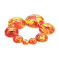 thumbnail image 3 of simhoa 20x Resin Round Amber flatback Scrapbooking Phone Shell Decoration DIY Craft 10mm, 3 of 8