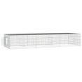 thumbnail image 2 of vidaXL 3-Panel Rabbit Cage 325x109x54 cm Galvanised Iron, 2 of 4