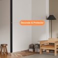 thumbnail image 4 of Uxcell 5 Pack Wall Corner Protector, 36"L x 1.4"W Self-Adhesive Corner Guards, Black Guard Edge Protector, 4 of 5