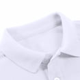 thumbnail image 3 of Hiiyo Kids Little Girls Short Sleeve Polo Shirt Children Solid Color Basic Unisex Polos, 3 of 6