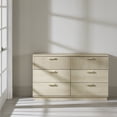 thumbnail image 1 of South Shore Noah 6-Drawer Dresser for Child, in Bleached Oak, 1 of 13