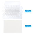 thumbnail image 3 of Unique Bargains Onglets de Chemises 3 Pouces avec Inserts, Plastique Transparent, 50 Unités, 3 of 5