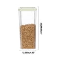 thumbnail image 2 of Meitianfacai Home Containers Storage, Airtight Food Storage Containers, Clear Plastic Kitchen Pantry Containers with Lids, Storage Jars for Cereal, Flour, Pasta, Sugar, Snack, 2 of 2