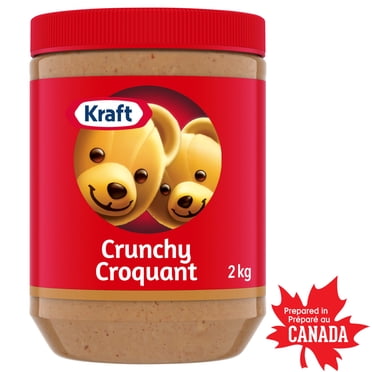 Kraft Crunchy Peanut Butter, 2 kg Jar