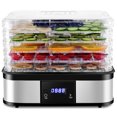 thumbnail image 1 of Costway Food Dehydrator Preserver 5 Tray Fruit Vegetable Dryer Timer, 1 of 10