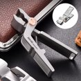 thumbnail image 4 of Dvkptbk Portable Nail Knife Nail Clippers, Crocodile Biomimetic Nail Knife Stainless Steel Powder Die Nail Clipper Large Opening Portable Nail Knife Portable Nail Knife, 4 of 9