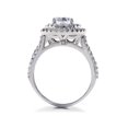 thumbnail image 3 of Bague de Fiançailles Diamant Halo Rond 5/8 ct, 3 of 4
