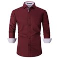 thumbnail image 1 of Chemises Habillées pour Hommes Coupe Régulière Manches Longues Chemise pour Homme, 1 of 5