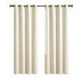 thumbnail image 4 of Better Homes & Gardens Linen Grommet Blackout Window Curtains Panel, 50" x 84", 4 of 6