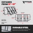 thumbnail image 3 of Titan Ramps Truck Bed Bike Rack with Quick Assembly, Accommodates up to 4 Bikes, 3 of 11
