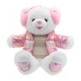thumbnail image 1 of Peluche fille flocon de neige rose, 1 of 5