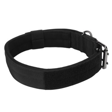 Collar, Durable Nylon Pet Dog Collar Adjustable Double Row Buckles   For Daily For Large Dogs M,L,XL