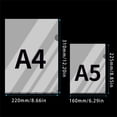 thumbnail image 3 of Clearance Sale File Folders 6.3x8.9IN Plastic Folders, Milky White Routine Document Folders File Folders US Letter A4 Size FileTransparent Folders, Schools Business Office Folders for Document, 3 of 7