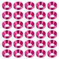 thumbnail image 1 of Unique Bargains Lot de 30 Rondelles à Encastrer M5 en Alliage d'Aluminium Anodisé pour Finition, Rose, 1 of 4